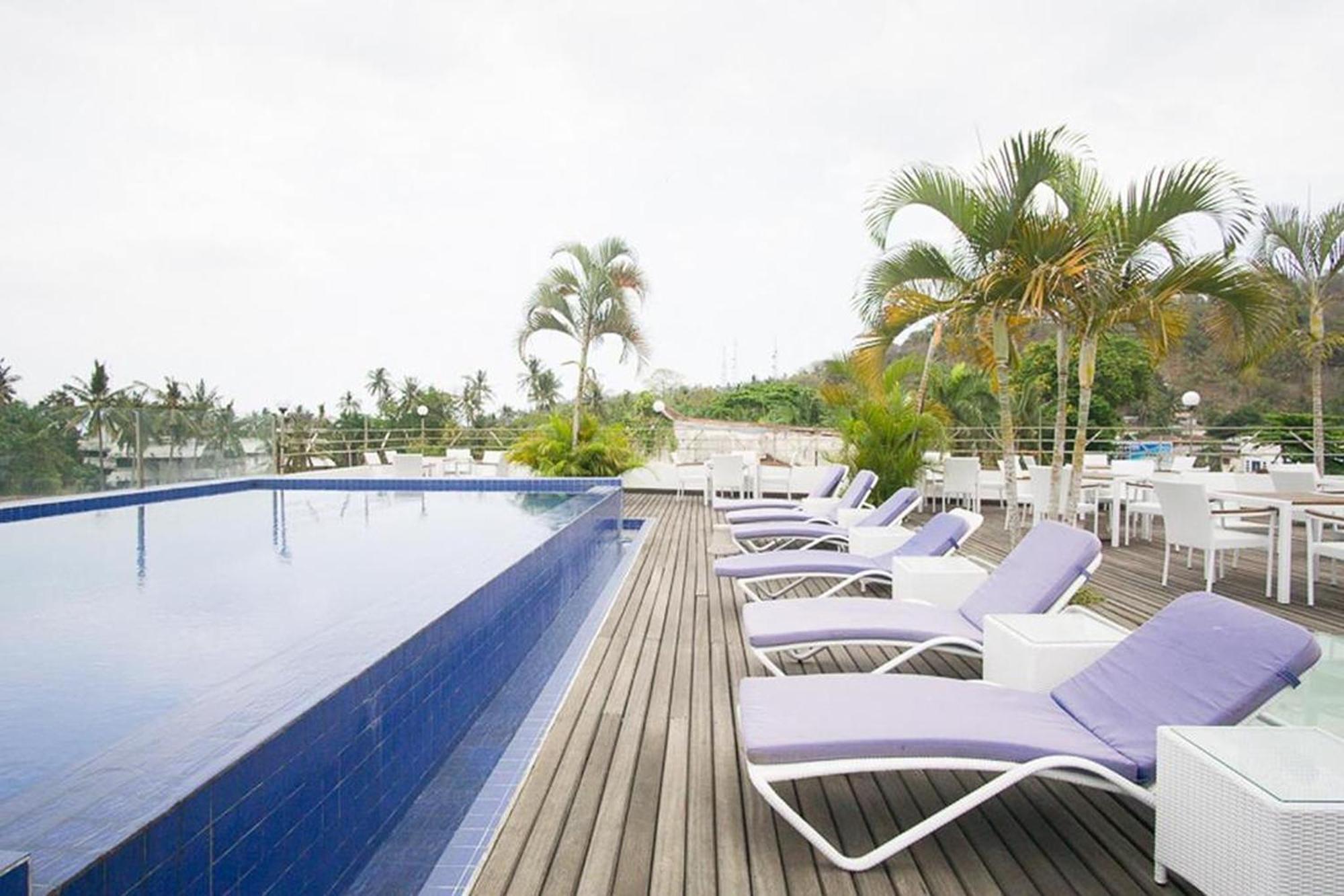 Taman Unique Hotel Senggigi Luaran gambar